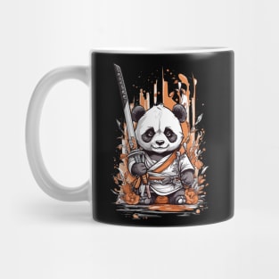 kawaii panda ninja Mug